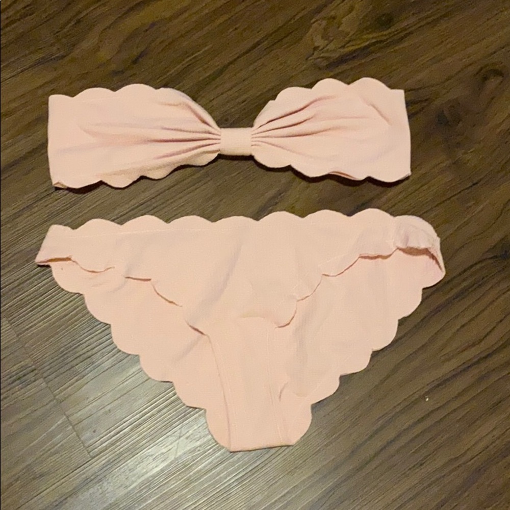 Marysia swimsuit set bikini sustainable Antibes